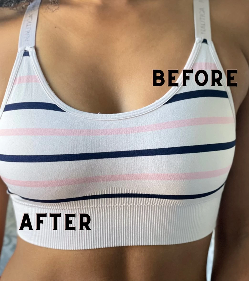 Honey Cloudz Women's Half Moon Non Slip Bra Pads Latte