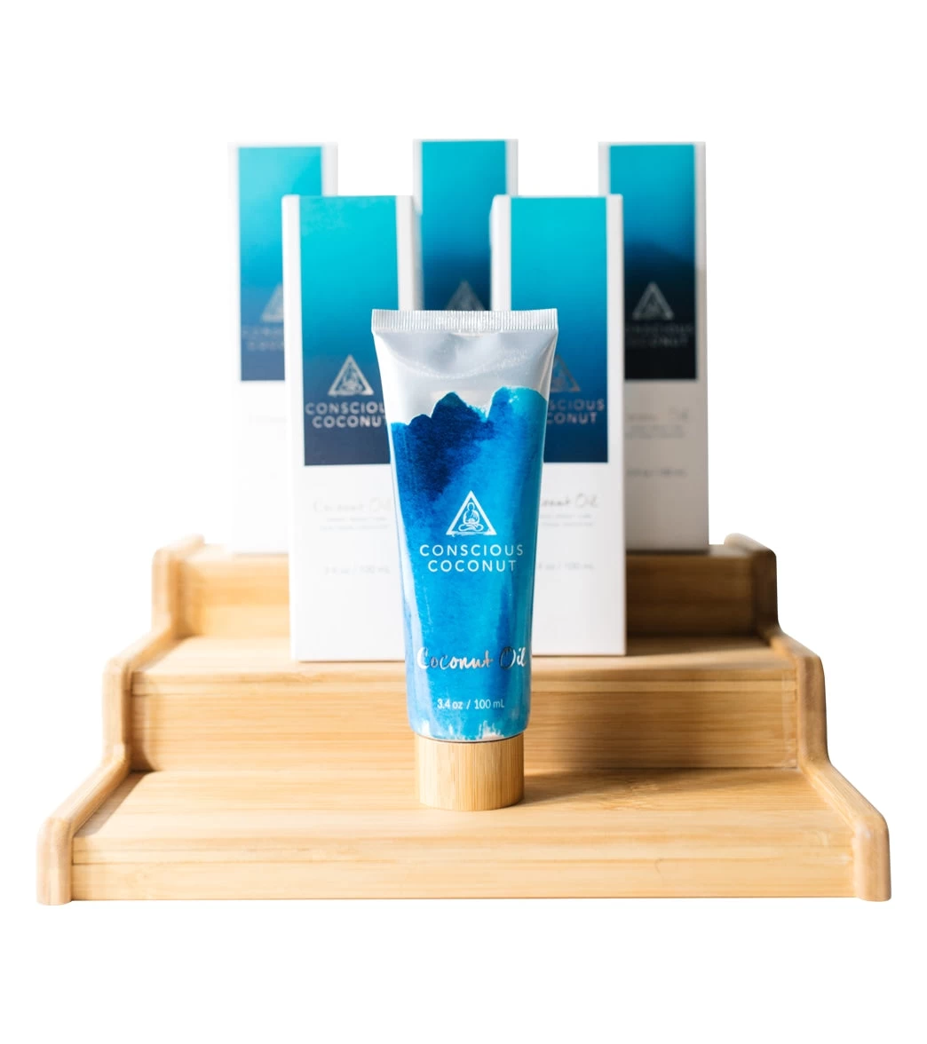 Conscious Coconut Coconut Oil Travel Tube, 3.4 Oz. - Image 4