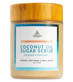 Conscious Coconut Oil Sugar Scrub