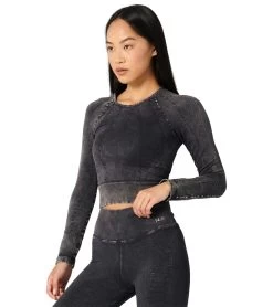 NUX One By One Long Sleeve Black Wash