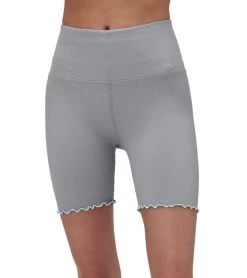 Spiritual Gangster Seamless Ruffle Biker Short