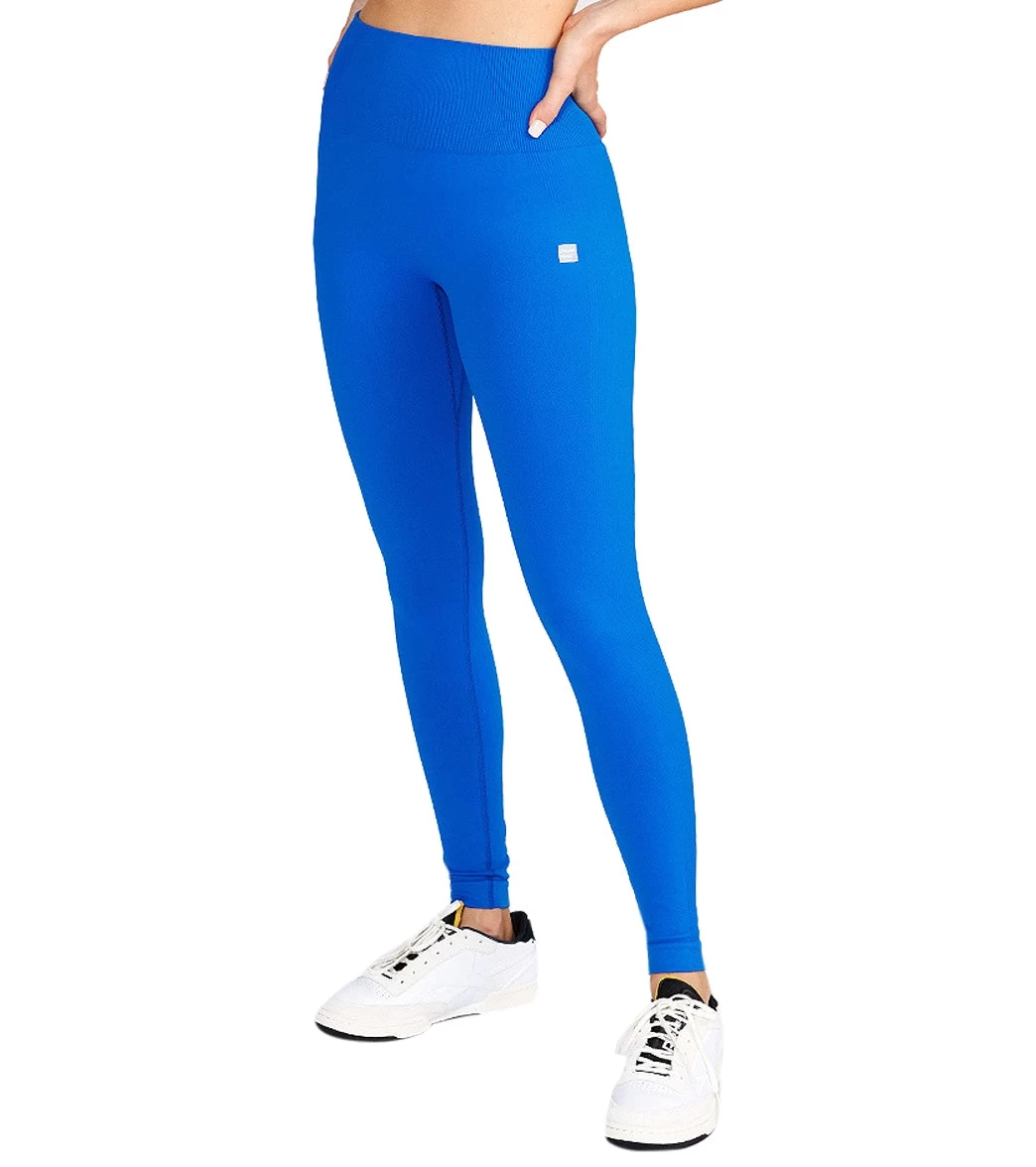 Cream Yoga Haylee Seamless Legging French Blue