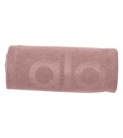 Alo Yoga Perf No Sweat Hand Towel Smoky Quartz