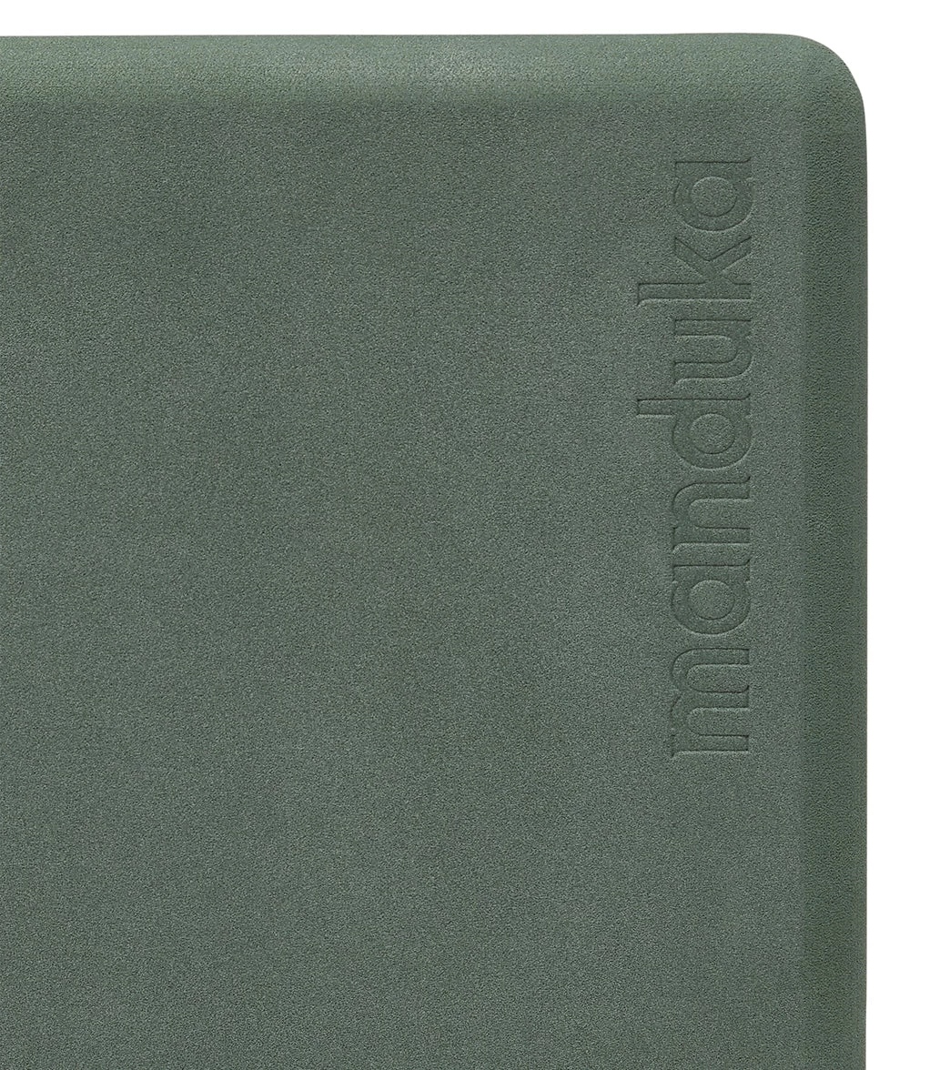 Manduka Recycled Foam Yoga Block Sage - Image 3