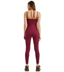 Year Of Ours The Sasha Onesie Dark Cherry