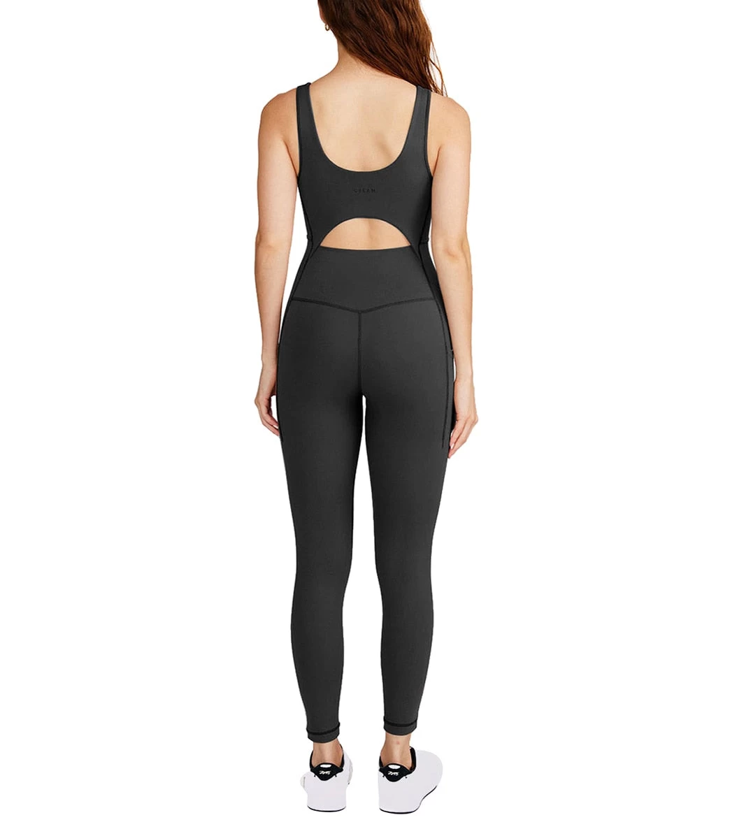 Cream Yoga Heather Jumpsuit - Image 3